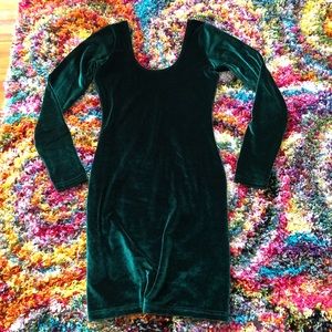 American Apparel Velvet Dress